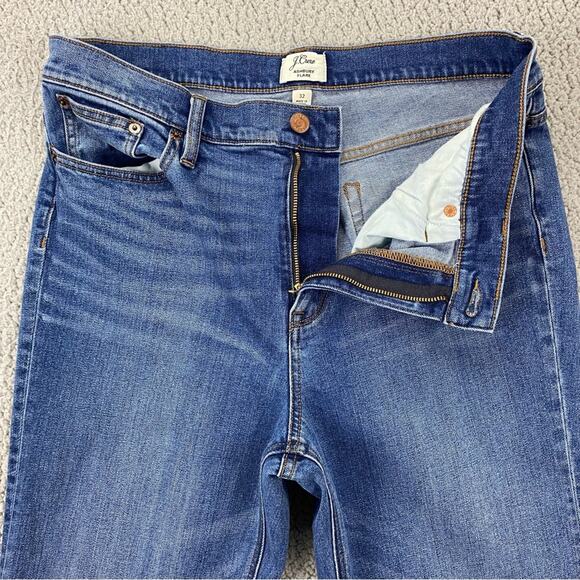 J. Crew Women's Ashbury Flare High Rise Denim Jeans  -  Size:  32 - Picture 3 of 14